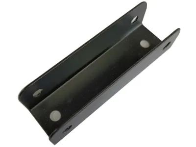 Montageclips für Alu-Co-Extrusion-Board Schwarz Produktbild #1