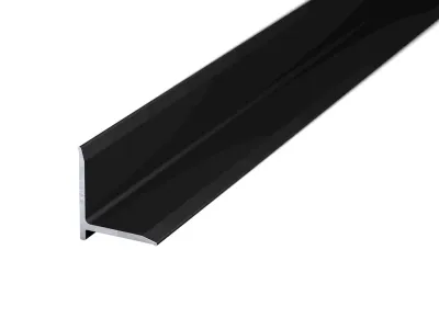 Wandanschlussprofil Prinz Aluminium schwarz Produktbild #1