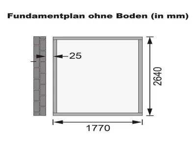 Gerätehaus Anlehnhaus Wandlitz 3 19 mm naturbelassen Produktbild #9