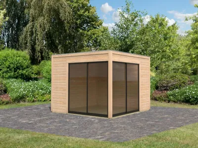 Gartenhaus Dice 3 38 mm naturbelassen Produktbild #3
