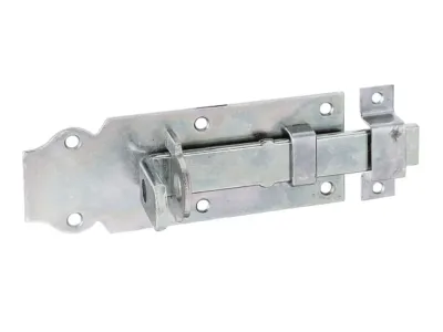 Schlossriegel mit montierter Schlaufe, verzinkt Produktbild #1