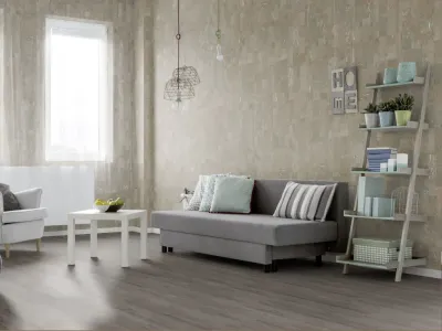 Kork Wandfliese DECODALLE Element rustic greige mit PARAWAX-Oberfläche Produktbild #5