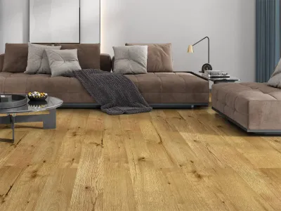 Parkett Eiche Standart Harmonisch Landhausdiele Gebürstet Produktbild #4