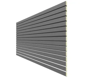 Sichtschutzzaun SYSTEM RHOMBUS Vorgartenzaun anthrazit Produktbild #2