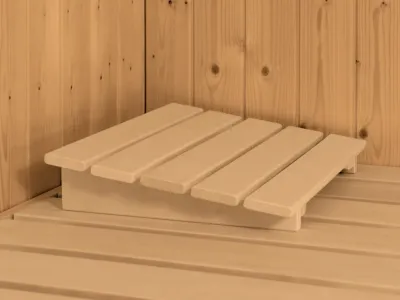 Sauna Systemsauna Taurin mit Dachkranz Produktbild #8
