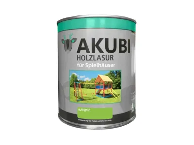 Holzlasur-Farbsystem für Spielgeräte Apfelgrün Produktbild #1