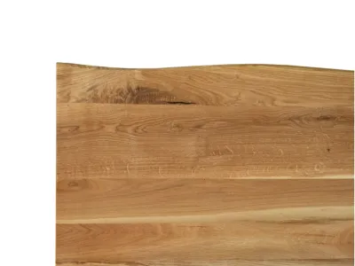 Tischplatte mit Waldkante aus Eiche Produktbild #6