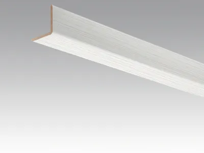 Wand- und Deckenleiste Streifer silber 4021 Dekor Produktbild #1