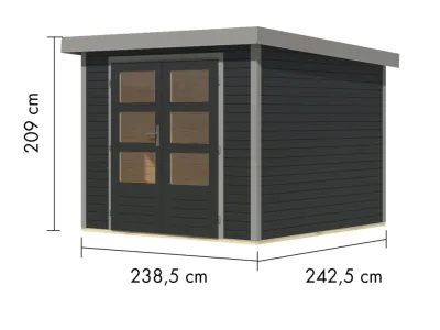 Gartenhaus Jupiter 3,5 19 mm Produktbild #6
