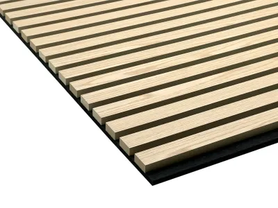 Akustikpaneele Wandverkleidung Light Oak 120 cm Filz schwarz Produktbild #3