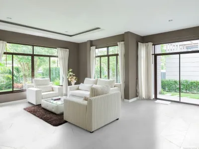 Vinylboden The Floor SPC Stone Marmorata chiara Q1004 Fliese Produktbild #4
