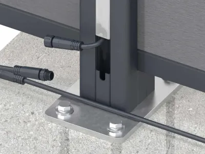 EASY-FENCE-ROM LED-Lichtleiste für Pfosten Produktbild #2