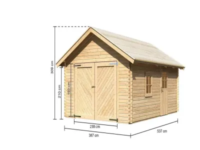 Carport Einzel 3 CLASSIC inkl. Einfahrtsbogen Produktbild #4