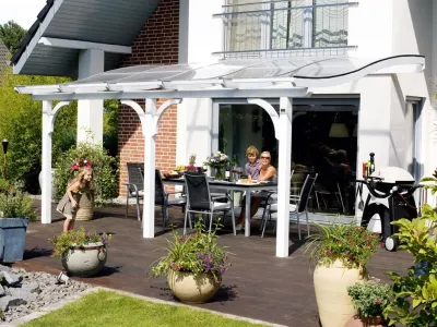 Terrassenüberdachung Venezia weiß Produktbild #12
