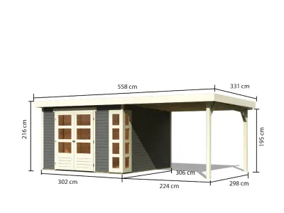 Gartenhaus Kerko 6 SET  Produktbild #2