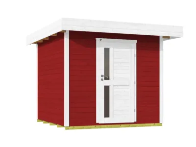 Gartenhaus Designhaus 172 28 mm schwedenrot Produktbild #2