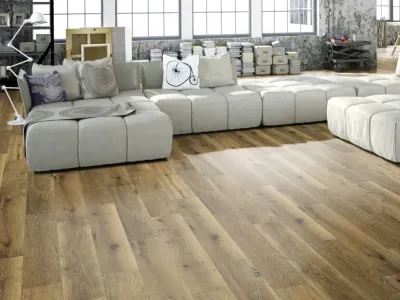 Korkboden Naturboden DESIGNTrend Eiche Tweed Produktbild #3
