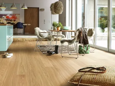 Parkett PD 400 Eiche harmonisch 9000 Landhausdiele Gebürstet Produktbild #2
