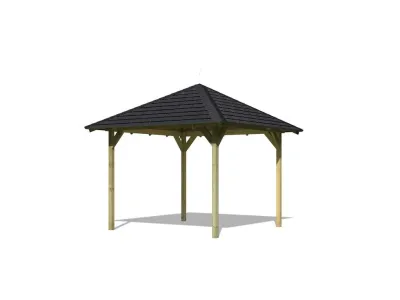 Pavillon SPARSET Cordoba ECO, inkl. Dachschindeln Produktbild #6