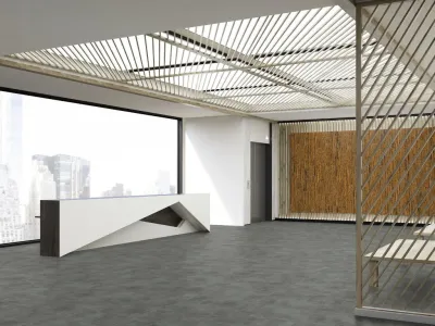 Korkboden Naturboden DESIGNTrend Concrete Cool Steinoptik Fliese Produktbild #5