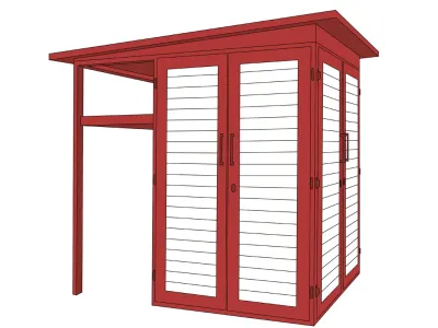 Gerätehaus Garten [Q] Multi schwedenrot Produktbild #2