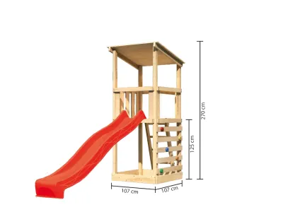 Spielturm Anna naturbelassen mit Varianten Produktbild #4