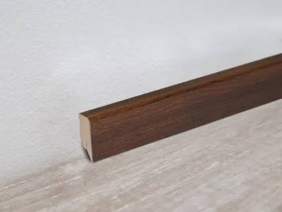 Sockelleiste Nussbaum - Wenge Dekor Produktbild #1