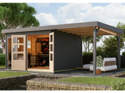 Gartenhaus Lahar 6 19 mm Produktbild #1