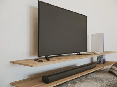 Leimholz europäische Eiche A-B 18 mm, 250 x 40 cm Produktbild #2