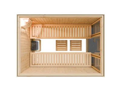 Innensauna Systemsauna Lara 2 Produktbild #6