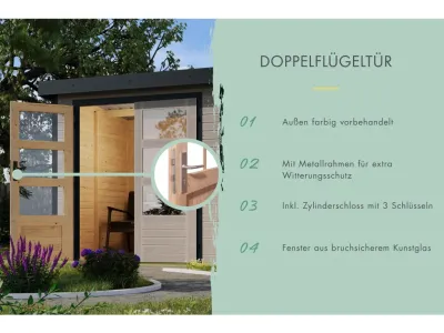 Gartenhaus Jupiter 2 19 mm Produktbild #11