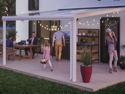 Terrassenüberdachung Genua Aluminium Produktbild #1