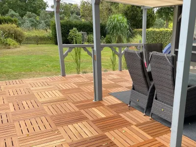 Terrassenfliese Bangkirai Holzfliese Produktbild #4