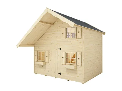 Spielhaus Tom 15 mm naturbelassen Produktbild #4