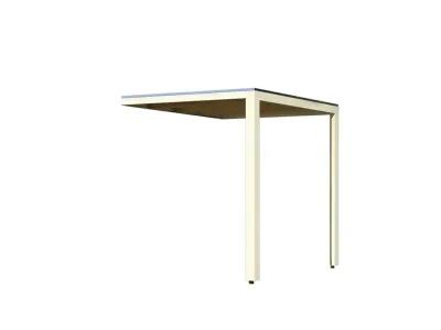 Anbaudach für Cuben + Hygge elfenbeinweiß Produktbild #2