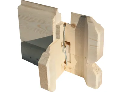 Gartenhaus BBH Värmland 2 28 mm natur Produktbild #3