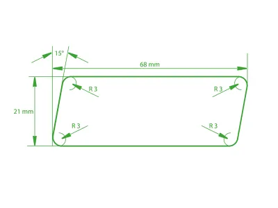 Fassade Rhombusprofil Sibirische Lärche Produktbild #9
