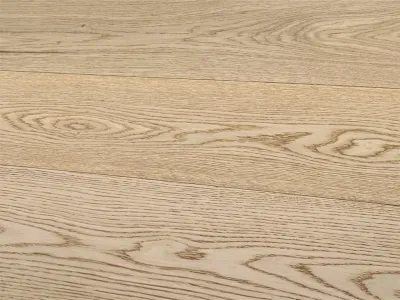 Lindura Echtholzboden Easy Step Eiche lebhaft cremeweiß 8937 Landhausdiele Gebürstet Produktbild #5