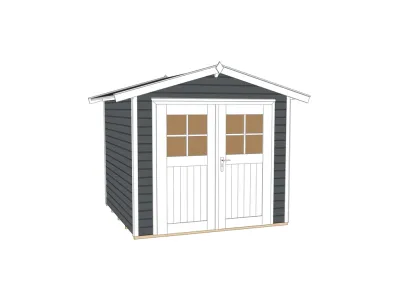 Gerätehaus 224 Gr. 3 21 mm anthrazit Produktbild #3