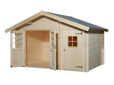 Gartenhaus 253 Gr. 1 28 mm naturbelassen Produktbild #2