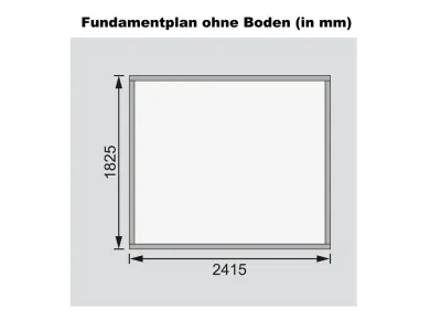 Gartenhaus Stockach 3 19 mm naturbelassen Produktbild #8