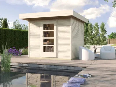 Gartenhaus Designhaus wekaLine 172 Gr. 2 28 mm naturbelassen Produktbild #1