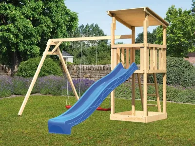 Spielturm Anna naturbelassen mit Varianten Produktbild #1
