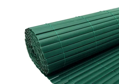 PVC-Sichtschutzzaun - Sichtschutzmatte Grün 500 x 150 cm Produktbild #1