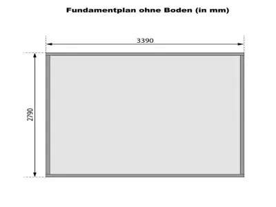 Gartenhaus Blockbohlenhaus Bastrup 7 28 mm naturbelassen Produktbild #4
