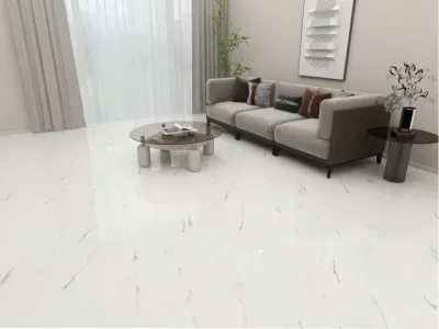 Klickvinyl Insel Thassos Marmor Fliese Produktbild #2