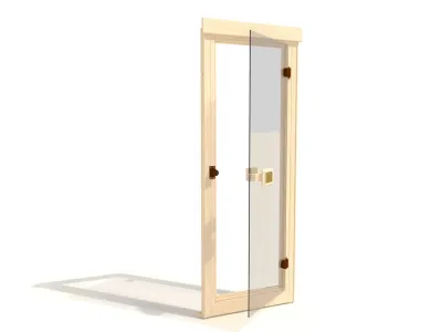 Infrarotkabine OSBY 2 Ganzglastür in Anthrazit-Optik Produktbild #4