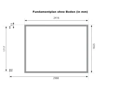 Gartenhaus Multifunktionshaus 1 naturbelassen Produktbild #7