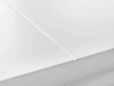 Mosel Wohnungseingangstür Set Mala10 Weißlack RAL 9003 - Türblatt, Zarge, Drückergarnitur Produktbild #6