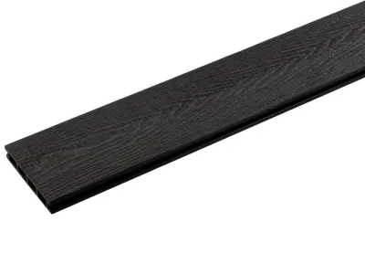 Terrassendiele WPC dunkelbraun Holzoptik geprägte Oberfläche Produktbild #8